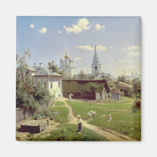 A Small Yard in Moscow, 1878 Magnet