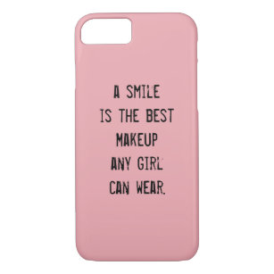 A smile is the best Makeup any girl can wear. Case-Mate iPhone Case