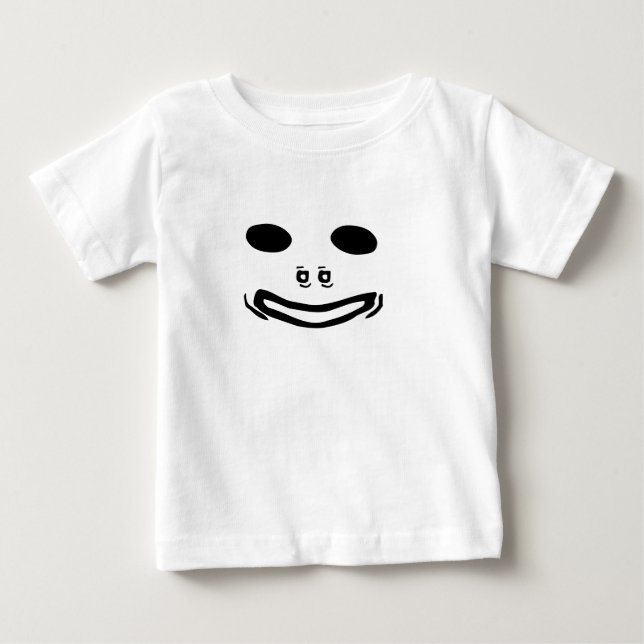 a smiling face baby T-Shirt (Front)