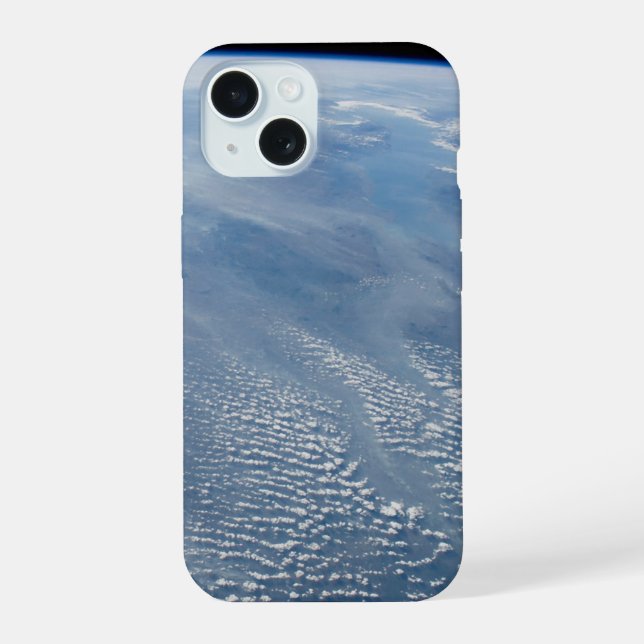 A Smoke Pall Over Tropical Southern Africa. iPhone 15 Case (Back)