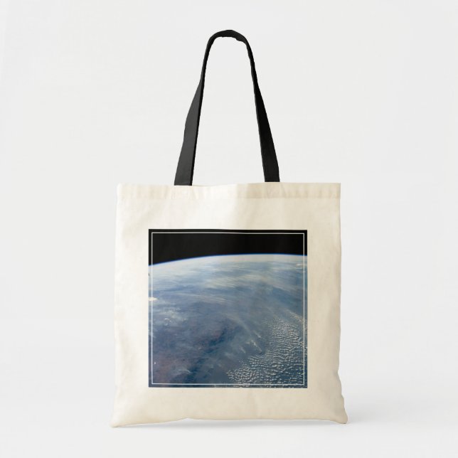 A Smoke Pall Over Tropical Southern Africa. Tote Bag (Front)