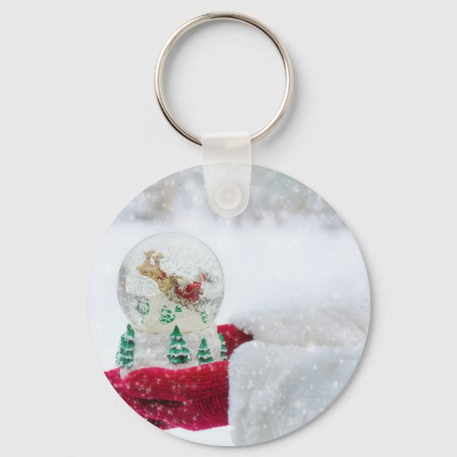 A Snow Globe Key Ring (Front)