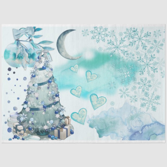 A Snow Gnome Series Design 2 Tissue Paper (Front)