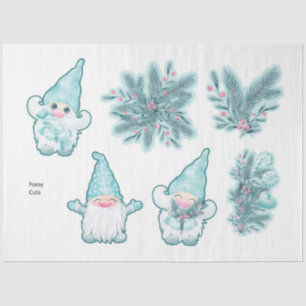 A Snow Gnome Series Design 9 Tissue Paper