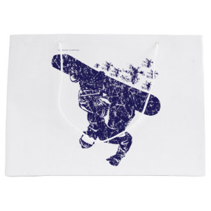 A Snowboarder catxchi Large Gift Bag