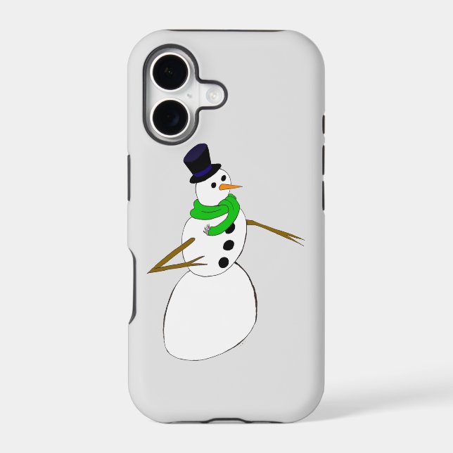 a snowman   (Back)