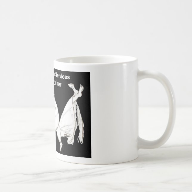 A Social Worker at Work coffee mug (Right)