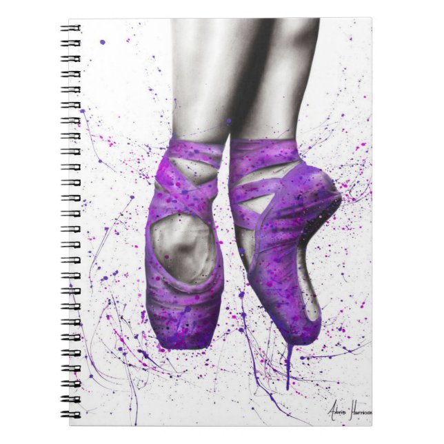 A Soft Ballet Night Notebook (Front)