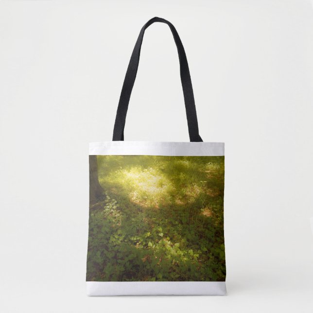 a soft light tote bag (Front)