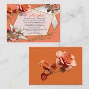 A soft, pinkish hue called Peach Fuzz Flowers Enclosure Card