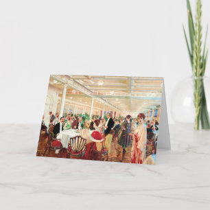 A Soirée Victor Gabriel Gilbert Card