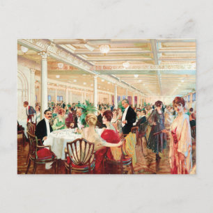 A Soirée Victor Gabriel Gilbert Postcard