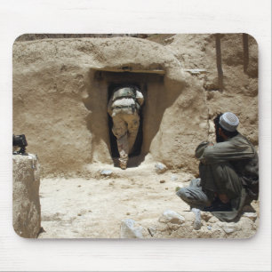 A soldier from the National Guard Mouse Mat