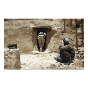 A soldier from the National Guard Photo Print