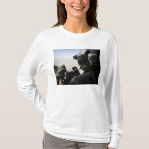A soldier provides security T-Shirt