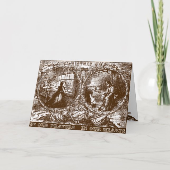 A Soldier's Christmas - Greeting Card (Front)