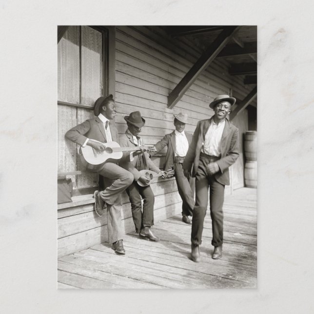 A Song and a Dance, 1908 Postcard (Front)
