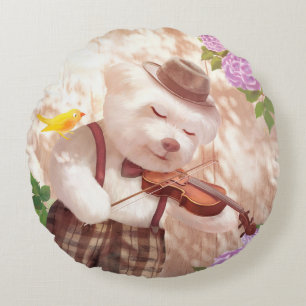A Song for You Round Cushion