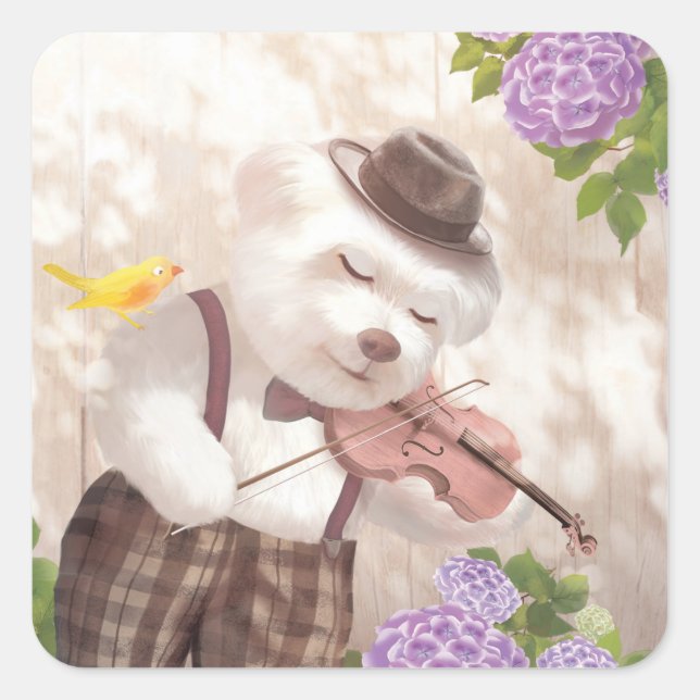 A Song for You Square Sticker (Front)