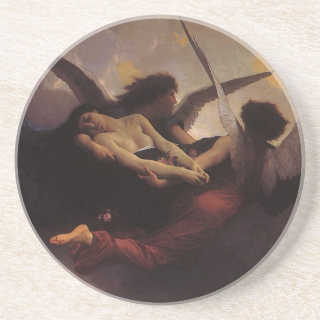 A Soul Brought to Heaven by Bouguereau Coaster (Front)