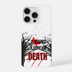 A Sound… A Scream… Death – Dark Horror Forest Phon iPhone 15 Pro Case