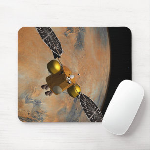 A Spacecraft Orbiting Mars. Mouse Mat
