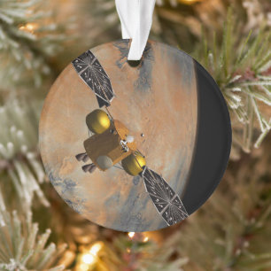 A Spacecraft Orbiting Mars. Ornament
