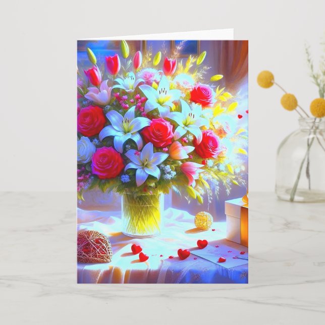 A Special Card to Brighten Her Day (Front)