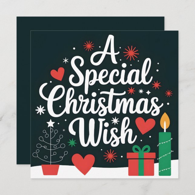 A Special Christmas Wish (Front/Back)