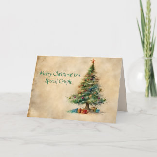 A SPECIAL COUPLE CHRISTMAS CARD