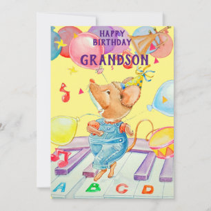 A Special Grandson Birthday Greeting Card