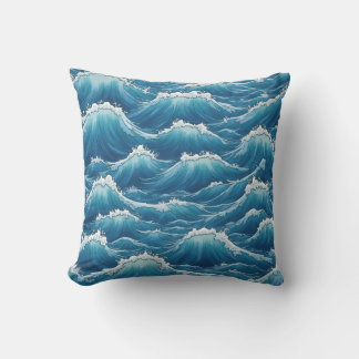 A special Japanese-style wave pillow