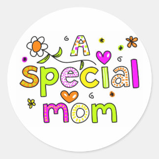 A Special Mum Classic Round Sticker