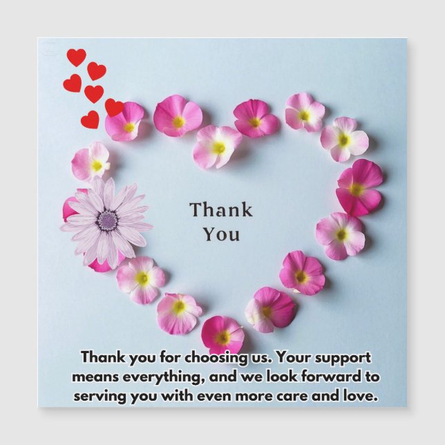 A Special Note of Thanks (Front)