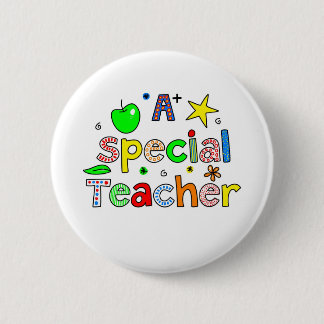 A Special Teacher 6 Cm Round Badge