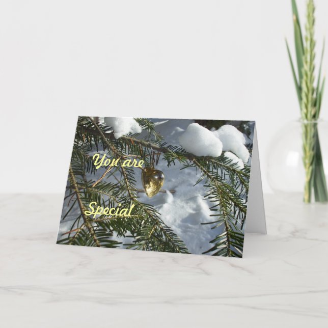 A Special Valentine for My Husband Holiday Card (Front)