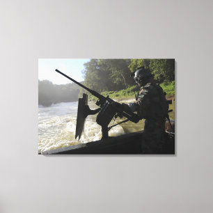 A Special Warfare Combatant-craft Crewman Canvas Print