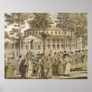 A Spectacle in Ranelagh Gardens, with the Rotunda Poster