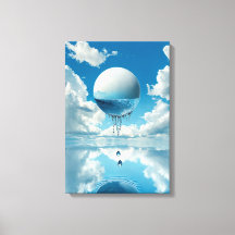 A sphere shaped like a draught