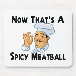 A Spicy Meatball Mouse Mat