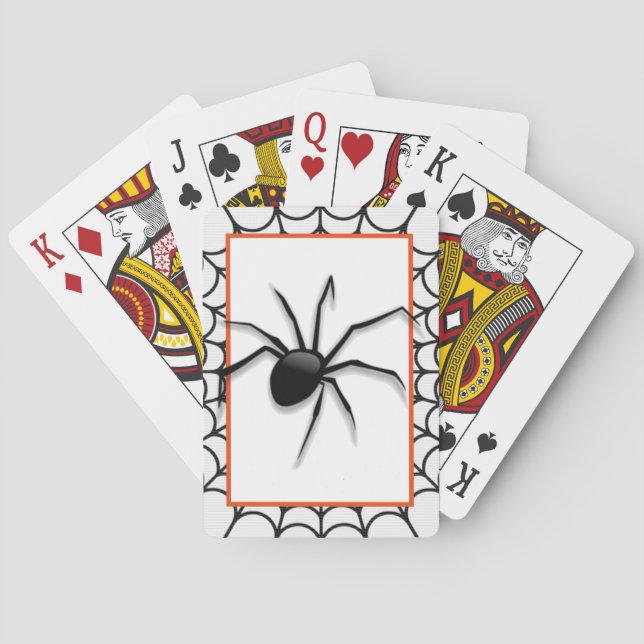 A Spider and his Web Playing Cards (Back)