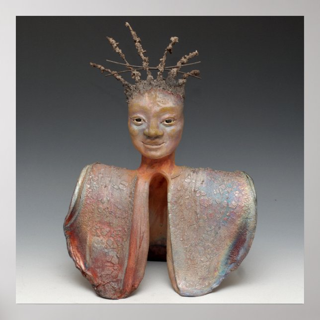 A Spiky Spunky Original Buddha Poster (Front)