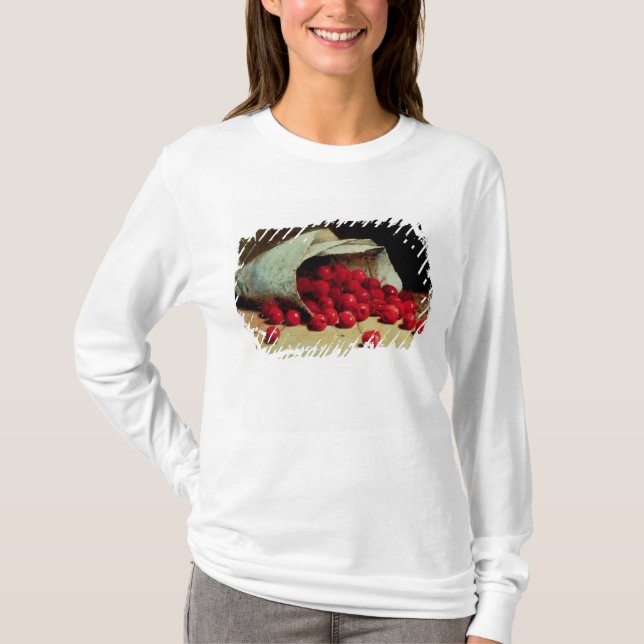 A spilled bag of cherries T-Shirt (Front)