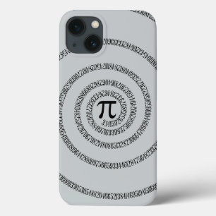 A sPIral for Pi Click Customise Change Grey Colour iPhone 13 Case