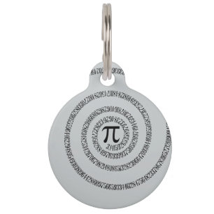 A sPIral for Pi Click Customise Change Grey Colour Pet Tag