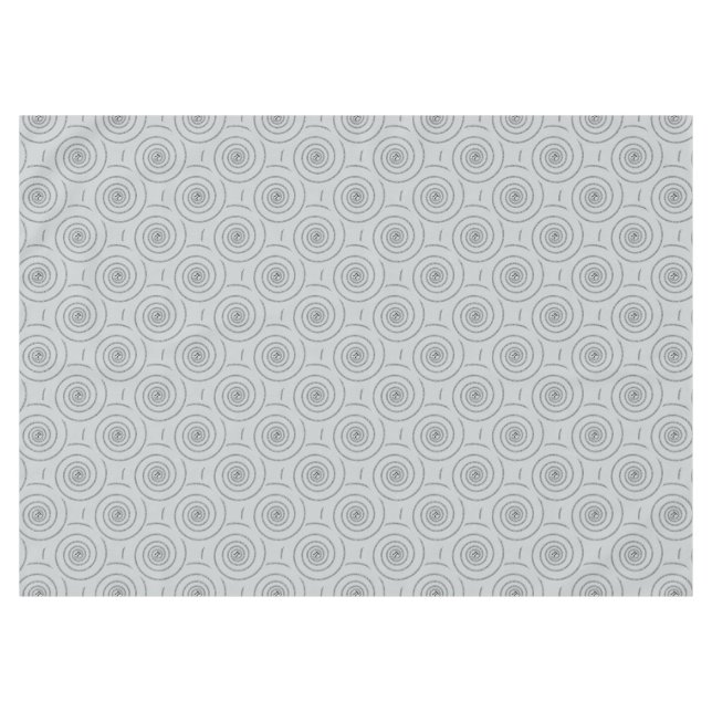 A sPIral for Pi Click Customise Change Grey Colour Tablecloth (Front (Horizontal))