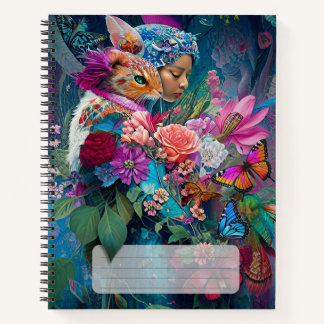 A spiral notebook for a schoolboy, workbook for a