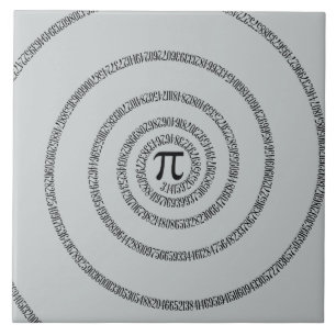 A sPIral on Pi Click Customise Change Grey Colour Tile