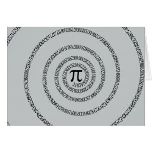 A sPIral on Pi Click Customize Change Grey Color