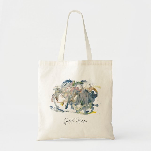 A Spirit Horse Through Time by Sarah Rose Tote Bag (Front)